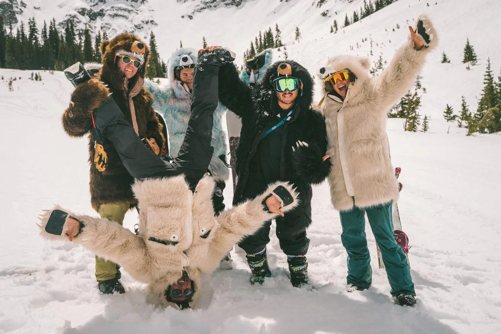 Premium luxury coat displayed on a model